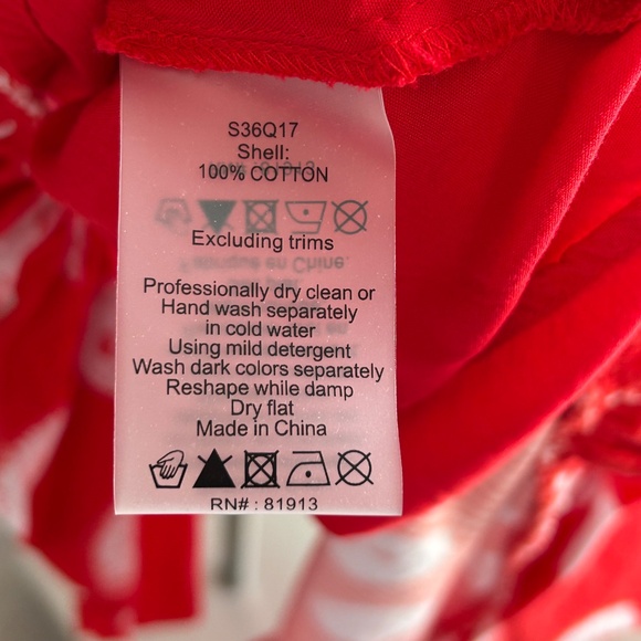 Plenty by Tracy Reese size M midi dress hi low ruffle red polka dot halter - Picture 12 of 12